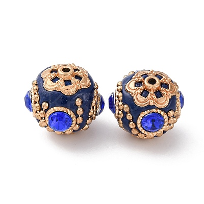 Handmade Resin Indonesia Beads IPDL-S054-008A-02KCG-1