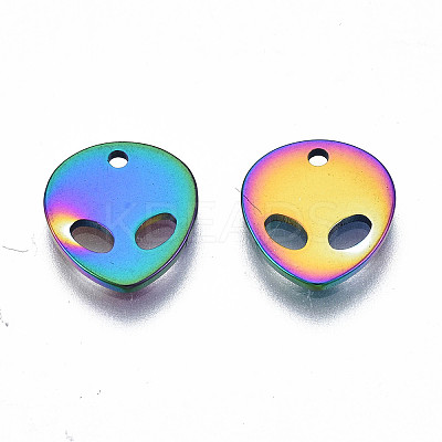 Ion Plating(IP) 201 Stainless Steel Charms LS-STAS-S119-136-1