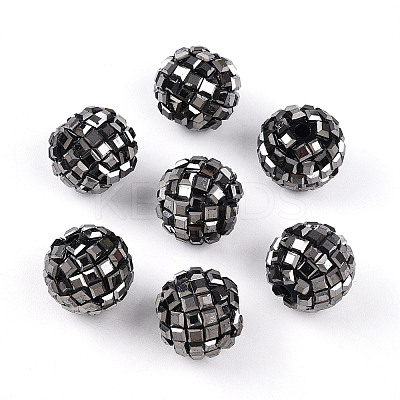 Acrylic Rhinestone Beads OACR-D307-01H-20MM-1