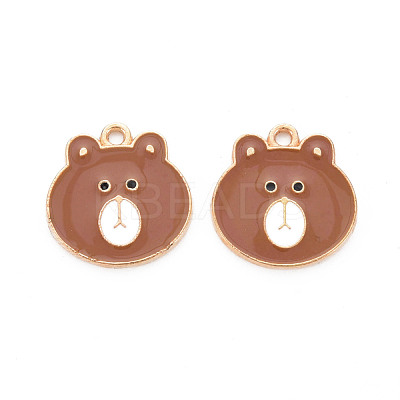 Alloy Enamel Pendants ENAM-S121-173-RS-1