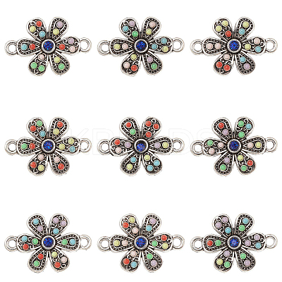 10Pcs Alloy Connector Charms PALLOY-CJ0002-64-1