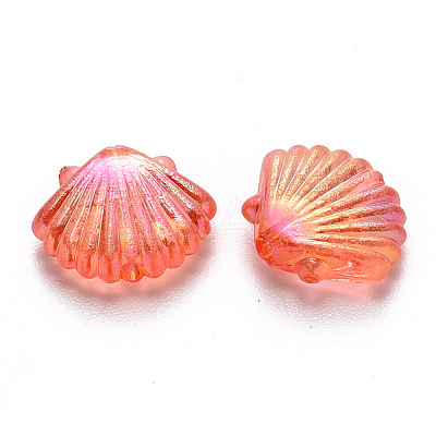 Transparent Acrylic Beads TACR-R150-08-1
