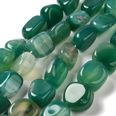 Natural Agate Beads Strands G-H295-D01-1