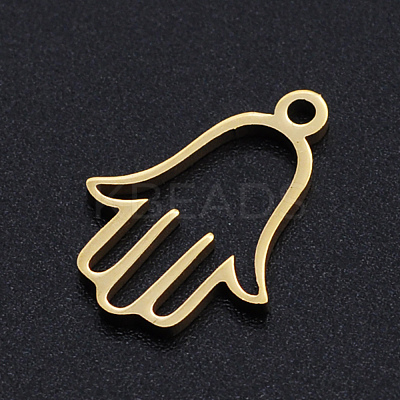 201 Stainless Steel Laser Cut Pendants STAS-S105-T922-2-1