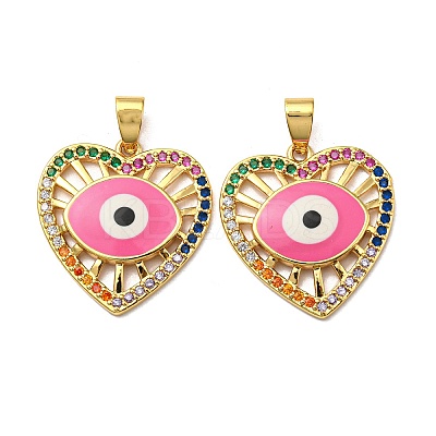 Real 18K Gold Plated Brass Pendants KK-L209-011G-03-1