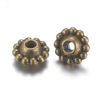 Tibetan Style Alloy Spacer Beads LS-K0928071-1