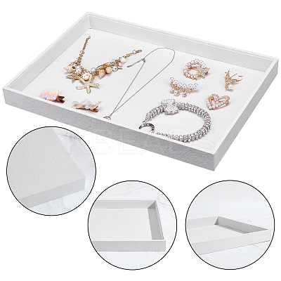 MDF Jewelry Trays for Necklaces Rings Earrings Pendants ODIS-WH0086-078A-1