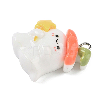Halloween Theme Resin Pendants LS-RESI-Z040-04P-01-1