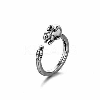 Alloy Punk Bracelet Hip-hop Ring Cool Animal Ring Set NJ7960-6-1