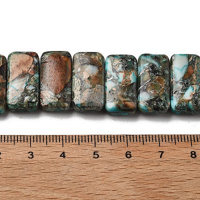 Synthetic Imperial Jasper Beads Strands G-Q050-A01-04-1