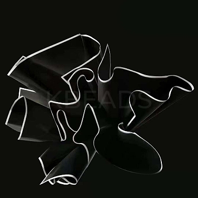 20 Sheets Waterproof Plastic Gift Wrapping Paper PAAG-PW0001-019A-1