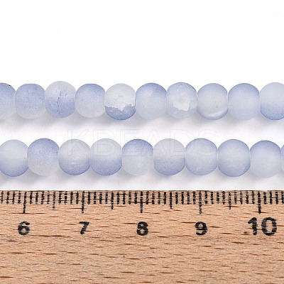 Crackle Glass Beads X1-GLAA-N009-6mm-07-1