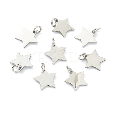 Tarnish Resistant (Defective Closeout Sale: Scratches)304 Stainless Steel Charms LS-STAS-XCP0001-34-1