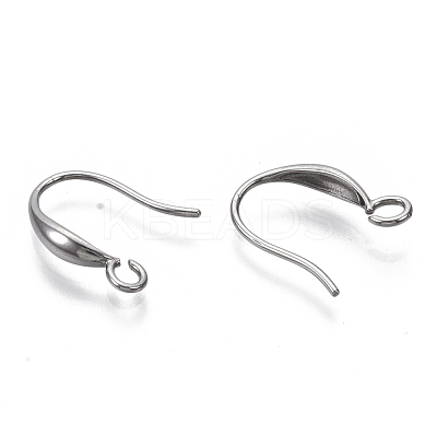 Tarnish Resistant 304 Stainless Steel Earring Hooks X-STAS-S079-163-1