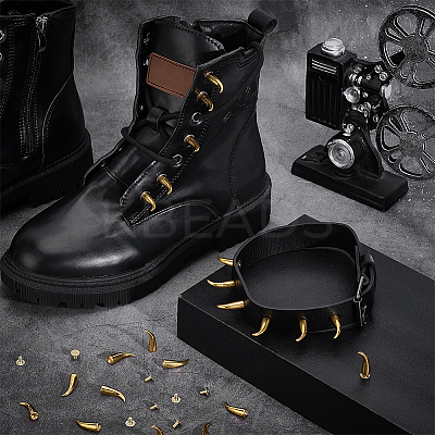 40 Bags Alloy Sharp Cone Rivets FIND-PH0026-12G-1