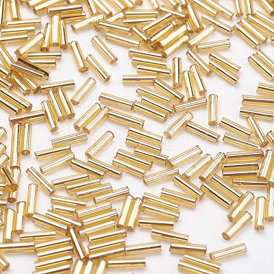 Glass Bugle Beads SEED-E001-12mm-22-1