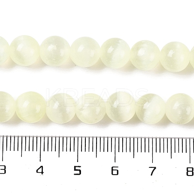 Natural Selenite Beads Strands G-C142-01A-05-1