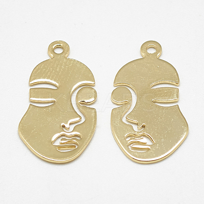 Brass Pendants KK-S347-119-1