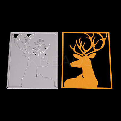 Frame Metal Cutting Dies Stencils DIY-O006-08-1
