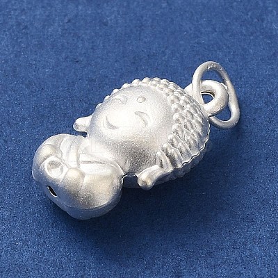 925 Sterling Silver Buddha Charms STER-K180-07S-1