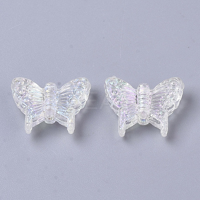 Transparent Acrylic Beads X-MACR-S361-35E-1