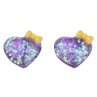 Transparent Epoxy Resin Cabochons CRES-N034-49A-1