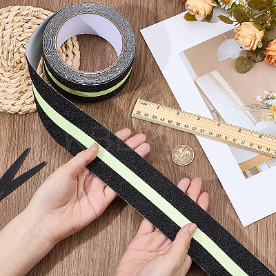 5M PVC Safety Mark Reflective Tape Crystal Color Lattice Reflective Film DIY-WH0308-652A-1