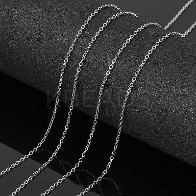 Tarnish Resistant 304 Stainless Steel Cable Chains CHS-Q001-14-100m-1