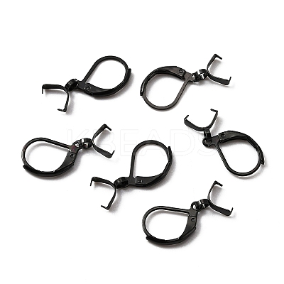 304 Stainless Steel Leverback Earring Findings STAS-WH0031-19EB-1