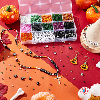DIY Beads Jewelry Making Finding Kit SEED-PH0001-78-1