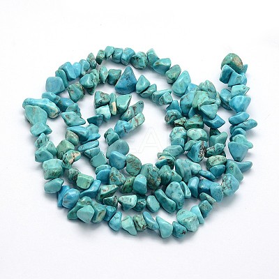 Synthetic Turquoise Beads Strands X-G-O049-B-43-1