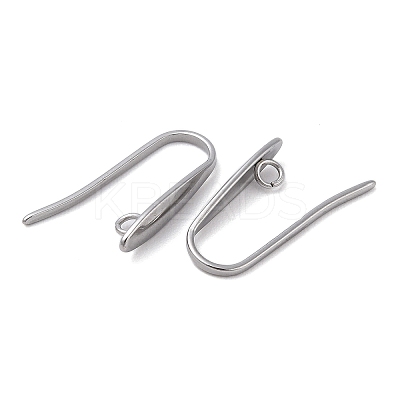 Non-Tarnish 304 Stainless Steel Earring Hooks STAS-B065-05P-1