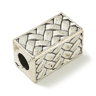 Tibetan Style Alloy European Beads FIND-U015-12AS-03-1