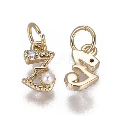 Brass Charms KK-L179-08Z-G-1
