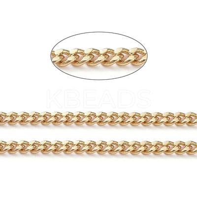Brass Curb Chains CHC-G005-05G-1