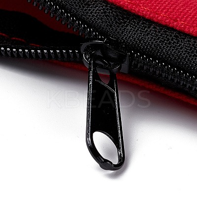 Rectangle Canvas Jewelry Storage Bag LS-ABAG-H108-02B-1
