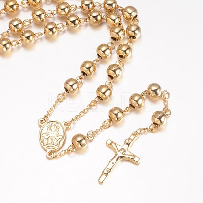 201 Stainless Steel Necklaces X-NJEW-K063-03G-1