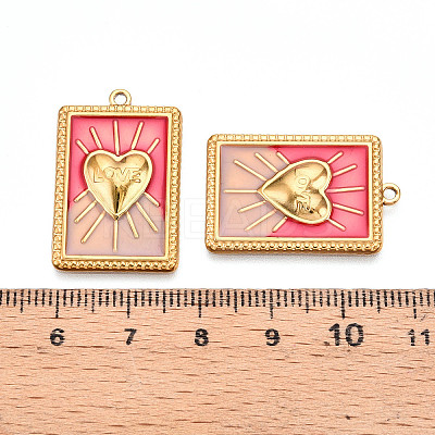 Ion Plating(IP) 304 Stainless Steel Pendants STAS-N107-05A-G-1