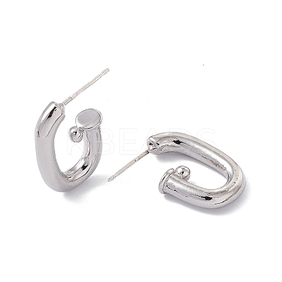 Rack Plating Alloy Stud Earring Findings LS-FIND-I030-15P-1