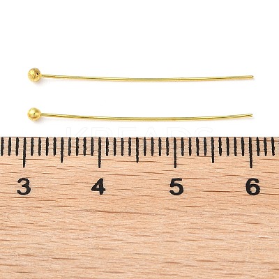 Brass Ball Head Pins X-RP0.5X30MM-G-01-1
