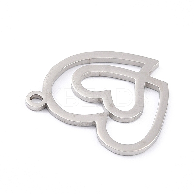 Non-Tarnish 201 Stainless Steel Pendants LS-STAS-K003-03P-1