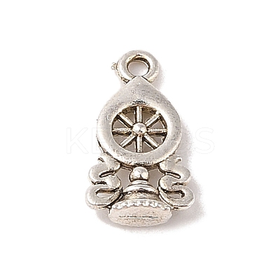 Tibetan Style Alloy Pendant TIBE-Q090-73AS-1