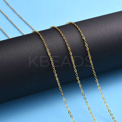 3.28 Feet Brass Cable Chains X-CHC-T008-06B-G-1