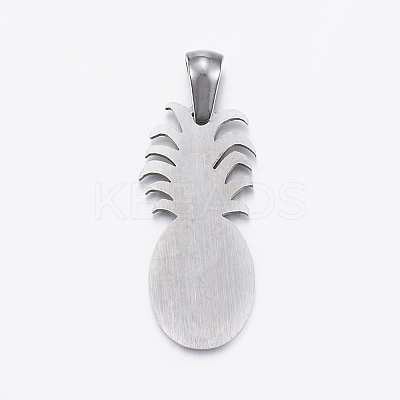 Tarnish Resistant 304 Stainless Steel Pendants STAS-K162-037P-1