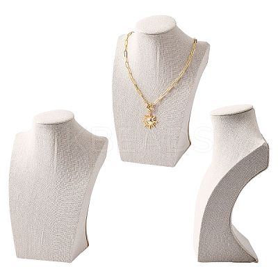 Stereoscopic Necklace Bust Displays NDIS-N006-E-06-1