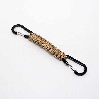 Zinc Alloy Rock Climbing Carabiners LS-KEYC-WH0018-44B-1