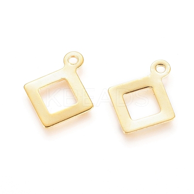 201 Stainless Steel Charms STAS-I123-06G-1