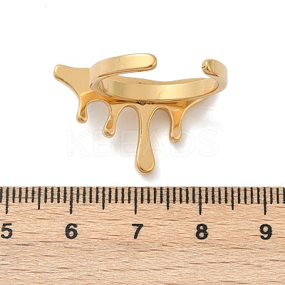 304 Stainless Steel Cuff Rings RJEW-S629-09G-C-1