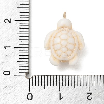 Brass & Resin Pendants RE-CBA9A00-01G-02-1