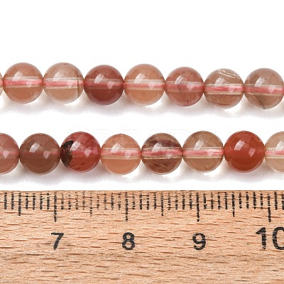 Natural Andesine Feldspar Beads Strands GG-CBA0251-A01-6mm-1